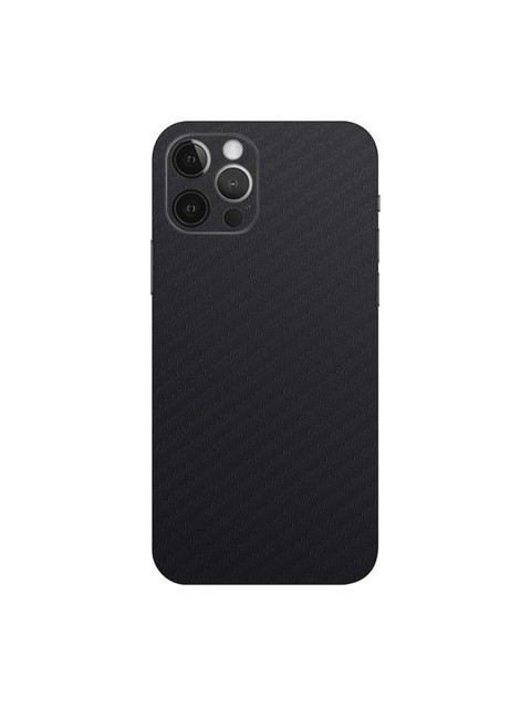 

Trendy Skins Black Matte Pattern Sustainable iPhone 12 Pro Max Phone Skin
