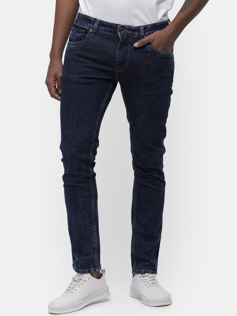 

Voi Jeans Men Blue Skinny Fit High-Rise Clean Look Jeans