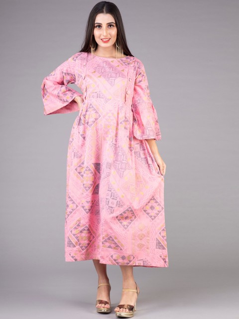 

KLM Fashion Mall Women Pink Kurta