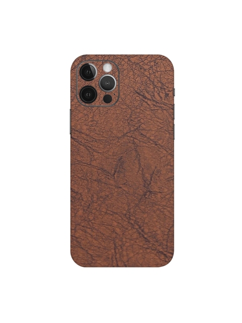 

Trendy Skins Brown Vintage Leather Pattern iPhone 12 Pro Max Phone Skin