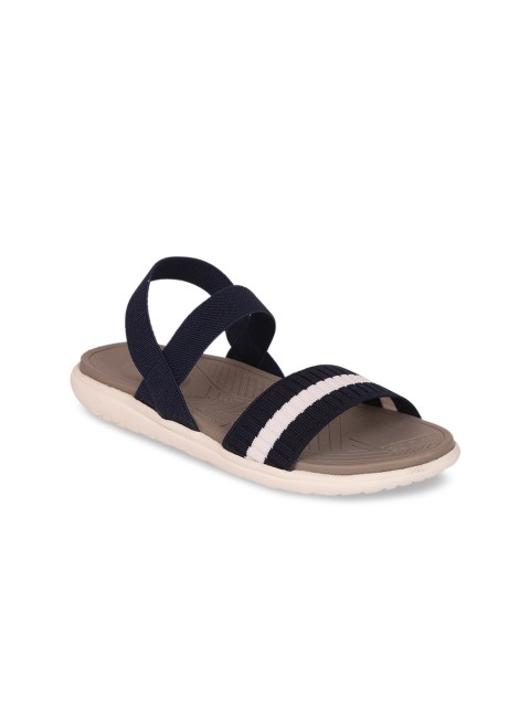 

Zyla Women Blue Colourblocked Open Toe Flats
