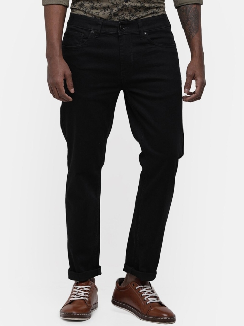 

Voi Jeans Men Black Slim Fit Low-Rise Clean Look Jeans