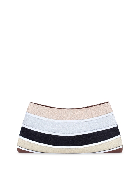 

Spice Art Copper-Toned & Rose Gold Embellished Embellished Clutch