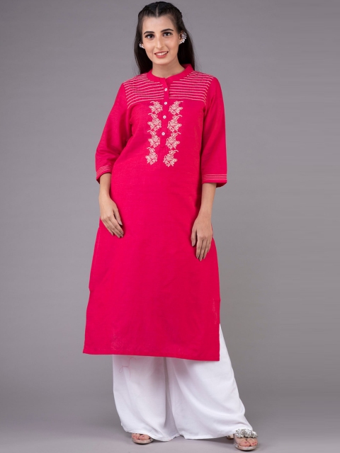 

KLM Fashion Mall Women Pink Kurta
