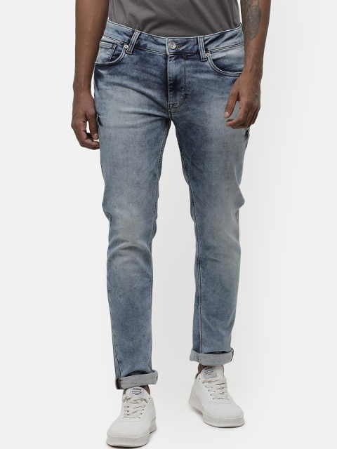 

Voi Jeans Men Blue Skinny Fit Mid-Rise Clean Look Jeans