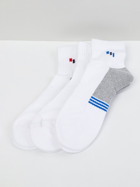 

max Men Pack of 3 Assorted Ankle-Length Socks