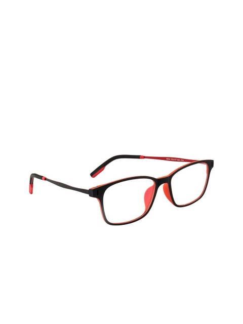 

Ted Smith Unisex Black & Red Colourblocked Full Rim Wayfarer Frames TSJ-9034_C14