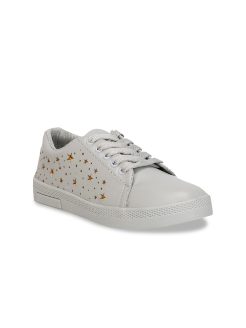 

Denill Women Grey printed sneakers