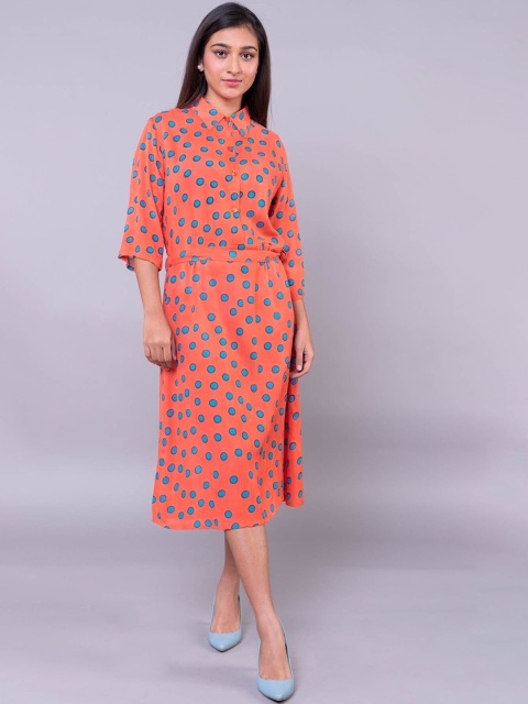 

Klm Fashion Mall Women Red Kurta