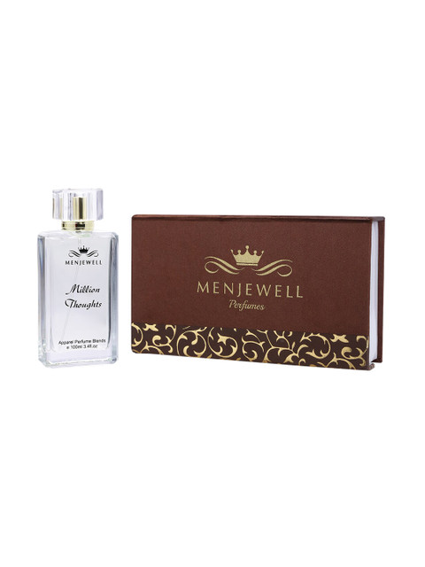

Menjewell Men Woody Notes Apparel Eau de Parfum 100 ml, Transparent