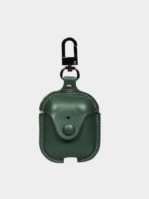

TREEMODA Green Solid Airpods Case Cover