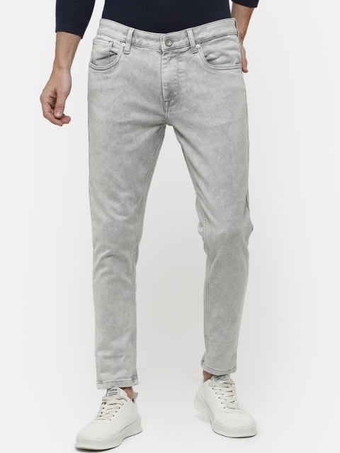 

Voi Jeans Men Grey Skinny Fit Low-Rise Clean Look Jeans