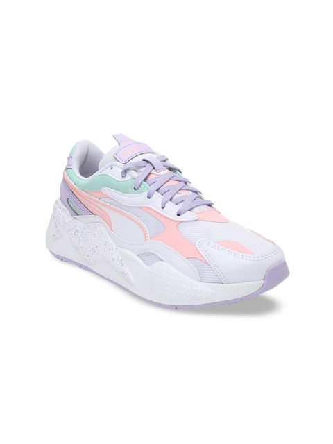

Puma Women White Colourblocked Sneakers