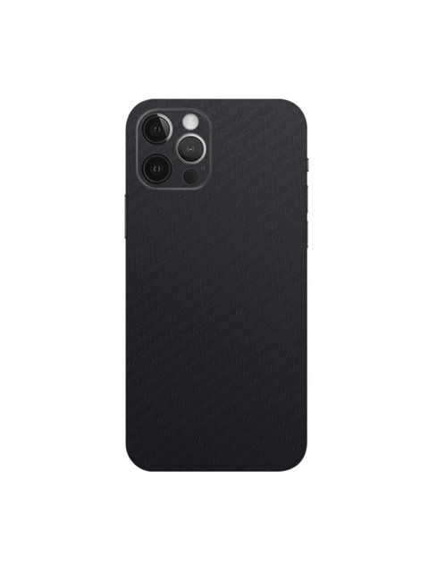 

Trendy Skins Black Matte Pattern iPhone 12 Pro Max Sustainable Mobile Skin