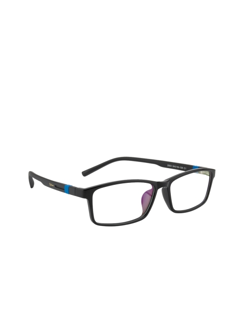 

Ted Smith Unisex Black Solid Full Rim Rectangle Frames TSJ-2003_C1