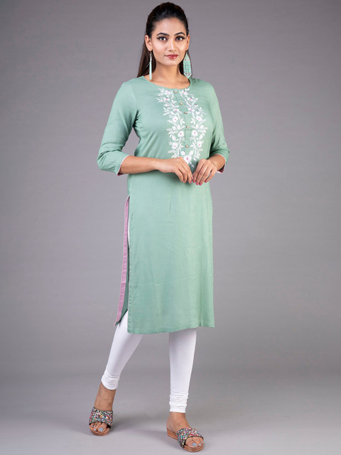 

KLM Fashion Mall Women Green Kurta