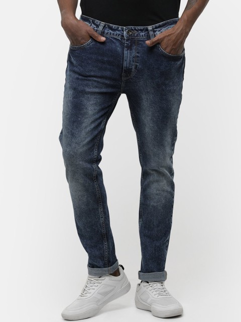 

Voi Jeans Men Blue Skinny Fit Mid-Rise Stretchable Clean Look Jeans