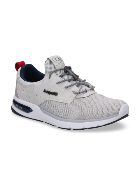 

Bugatti Men Grey Mesh Running Shoes