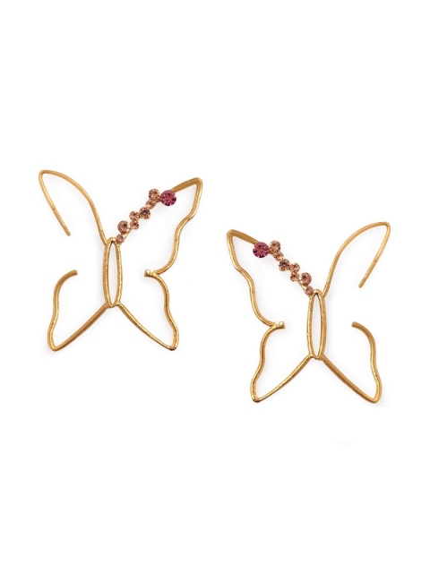 

Foxy Sperks Gold-Toned Quirky Drop Earrings