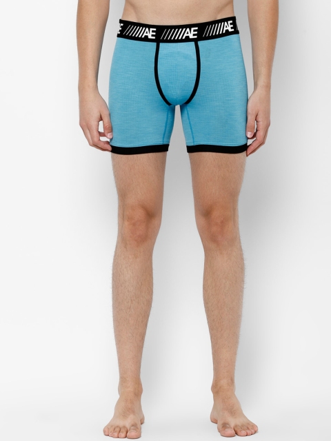 

AMERICAN EAGLE OUTFITTERS Men Blue & Black Solid Basic Briefs-WEA0231982401