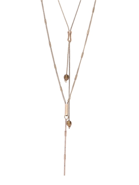 

CRZ Gold-Plated Alloy Layered Necklace