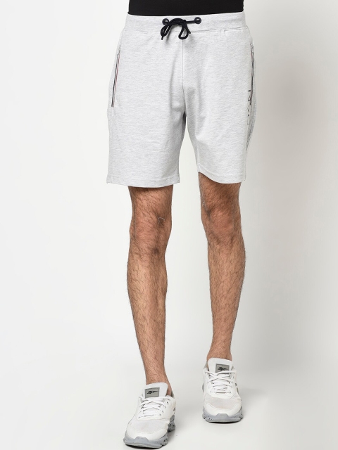 

Octave Men Grey Solid Regular Fit Sports Shorts