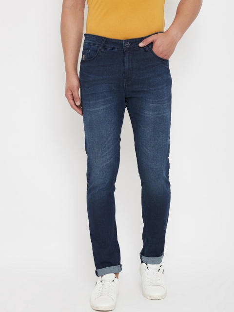 

American Archer Men Blue Slim Fit Low-Rise Clean Look Jeans