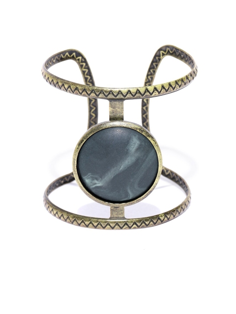 

CRZ Gold-Toned Alloy Vintage Cuff Bracelet