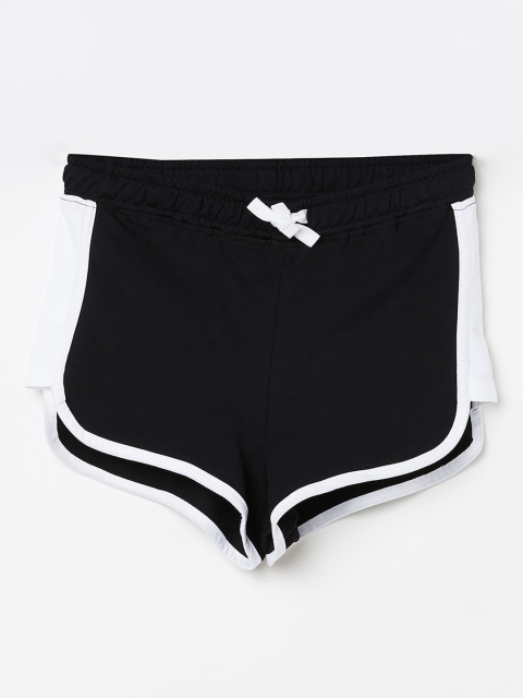 

Fame Forever by Lifestyle Girls Black Solid Regular Fit Regular Shorts
