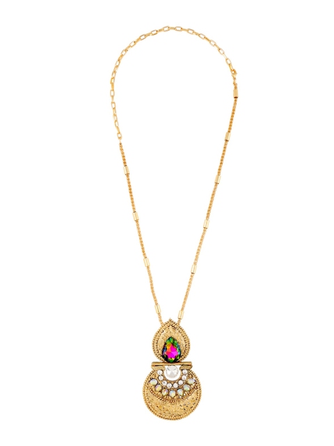 

Foxy Sperks Gold-Toned & Pink Necklace