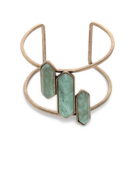 CRZ Gold-Toned Alloy Cuff Bracelet