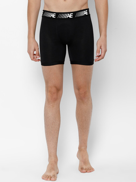 

AMERICAN EAGLE OUTFITTERS Men Black Solid Basic Briefs WEA0231982001