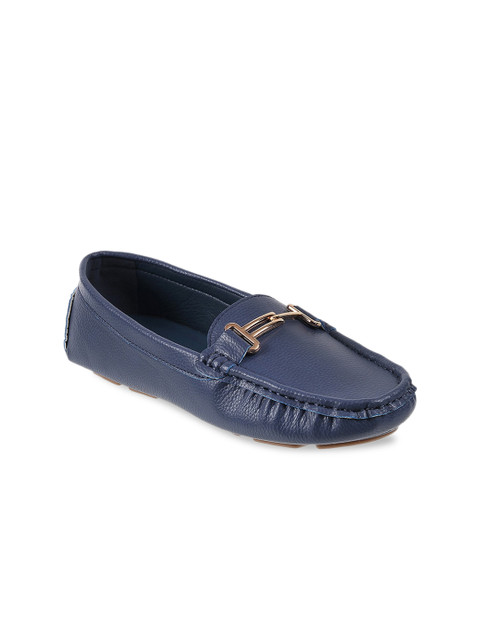 

Mochi Women Blue Solid Ballerinas