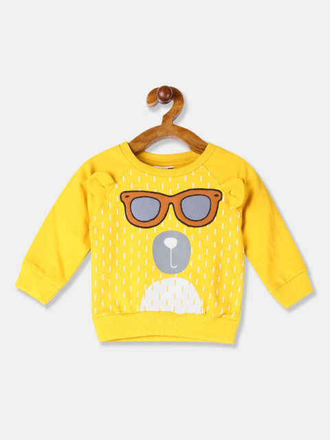 

Donuts Boys Yellow Printed Sweatshirt