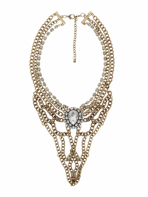 

Foxy Sperks Gold-Toned Metal Necklace