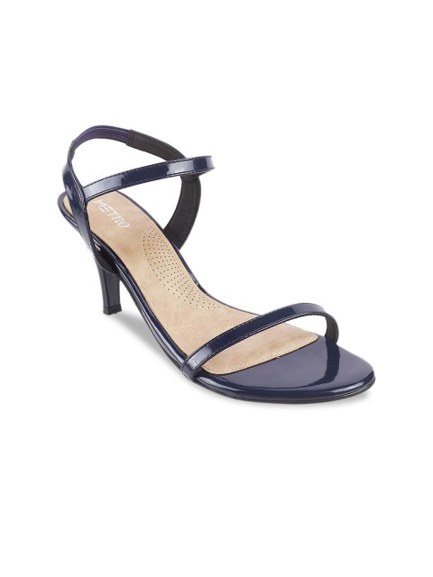 

Metro Women Blue Solid Sandals