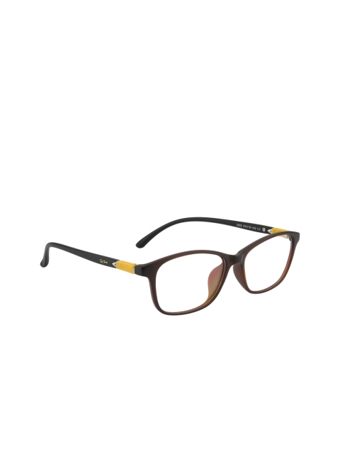 

Ted Smith Unisex Brown & Black Colourblocked Full Rim Wayfarer Frames TSK-2002_C3
