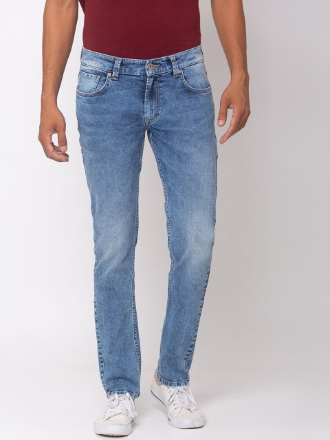 

SPYKAR Men Blue Skinny Fit Low-Rise Clean Look Jeans