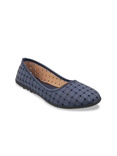 

Mochi Women Blue Solid Ballerinas