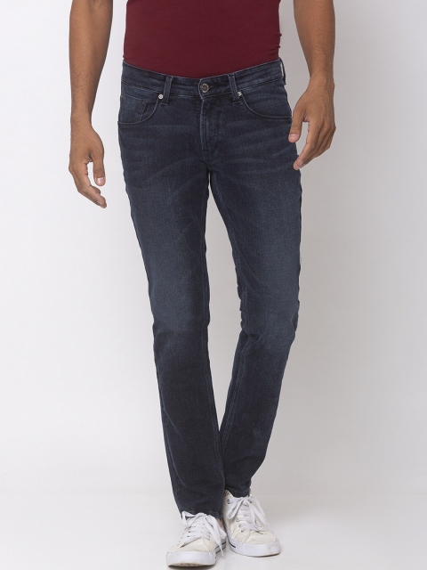 

SPYKAR Men Blue Skinny Fit Low-Rise Clean Look Jeans