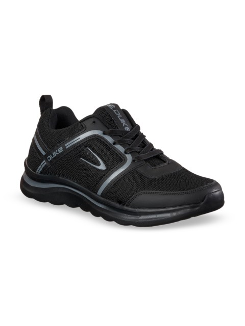 

Duke Men Black Walking Shoes