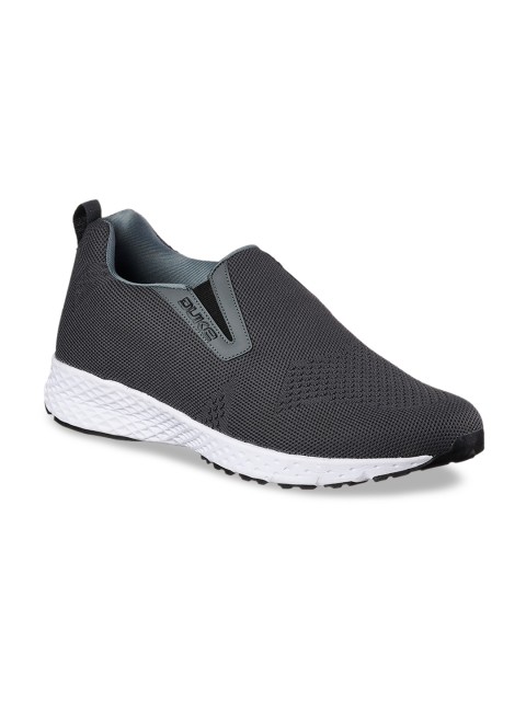 

Duke Men Grey Textile Slip on Sports shoes