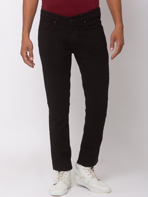

SPYKAR Men Black Super Skinny Fit Low-Rise Clean Look Jeans