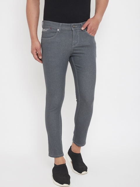 

Canary London Men Grey Tapered Fit Jeans