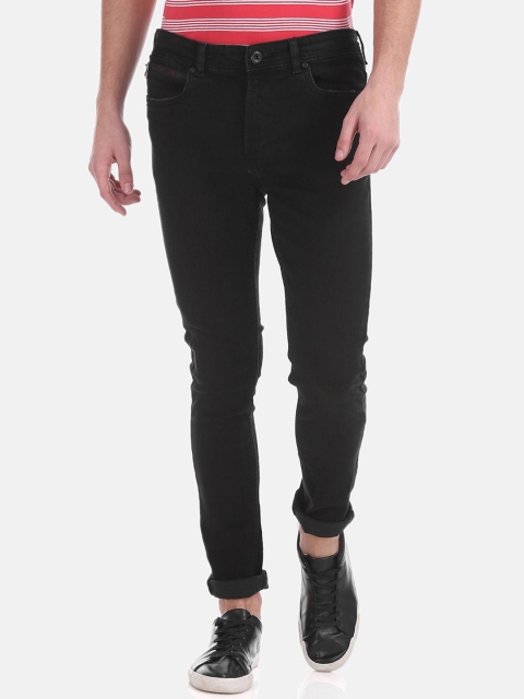 

Colt Men Black Skinny Fit Low-Rise Clean Look Jeans