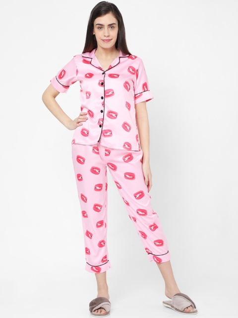 

Smarty Pants Women Pink Self Design