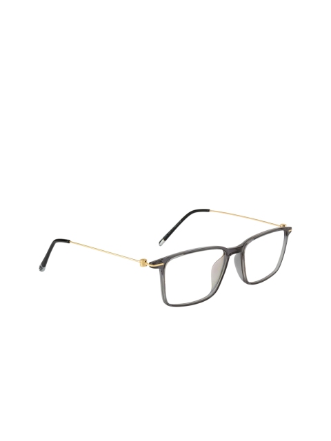 

Ted Smith Unisex Grey & Gold-Toned Solid Full Rim Rectangle Frames