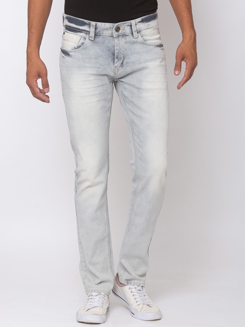 

SPYKAR Men Grey Skinny Fit Low-Rise Clean Look Jeans