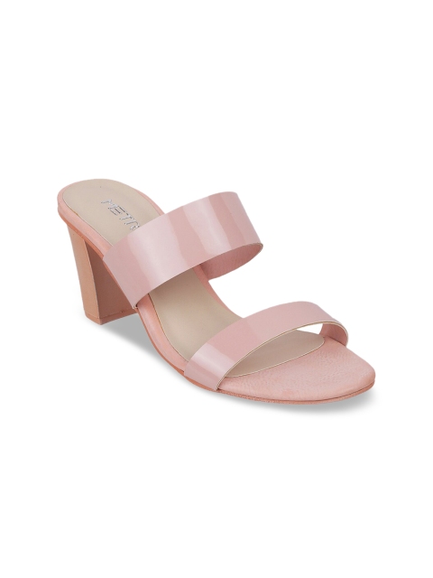 

Metro Women Pink Solid Sandals