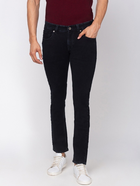 

SPYKAR Men Black Skinny Fit Low-Rise Clean Look Jeans
